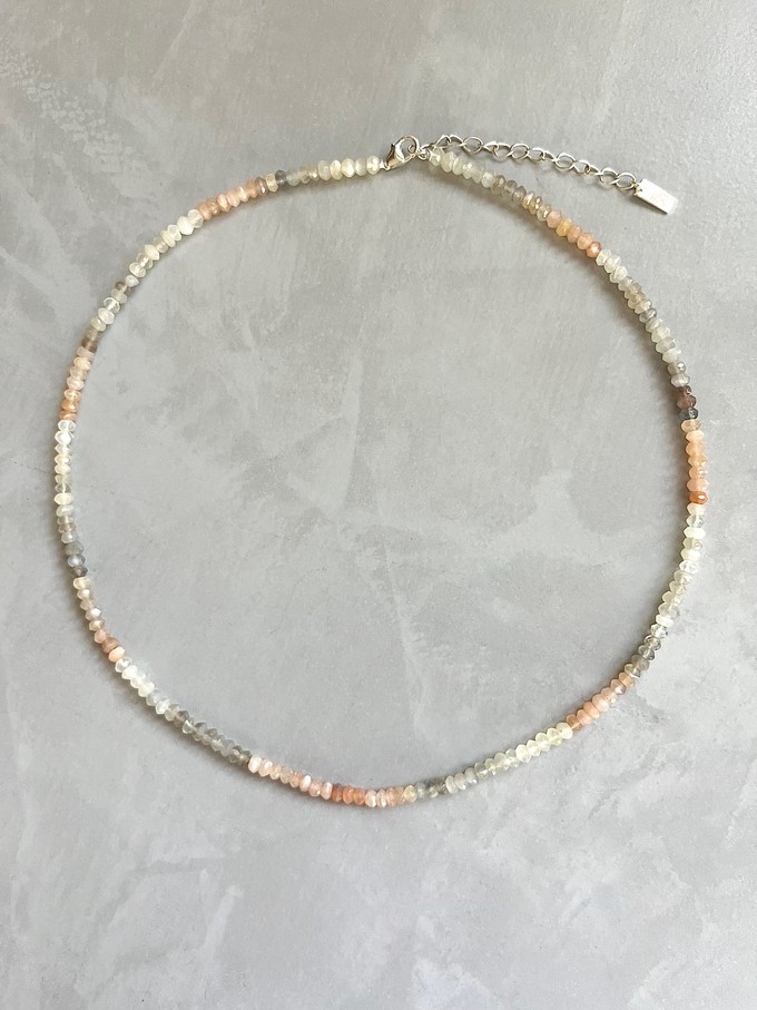 Pastel Moonstone Necklace from Rize