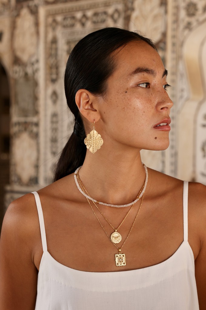 Granulated Ashram Window Earrings - Limited Edition from Rize