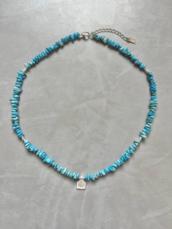 Turquoise Goddess Necklace from Rize