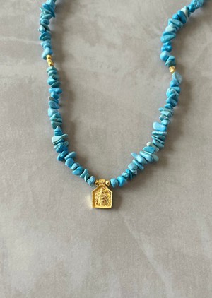 Turquoise Goddess Necklace from Rize