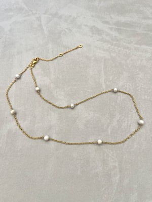 Minimal Pearl Necklace from Rize