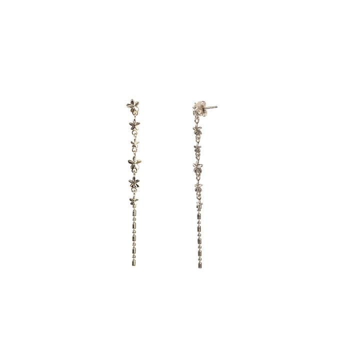 Monsoon Flowers & Rain Earrings from Rize