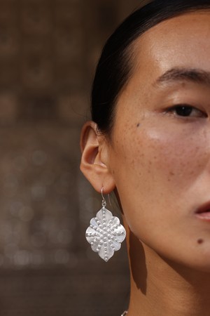 Granulated Ashram Window Earrings - Limited Edition from Rize