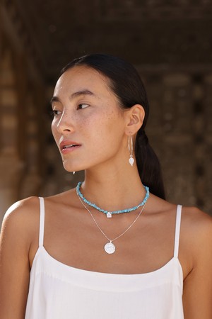 Turquoise Goddess Necklace from Rize