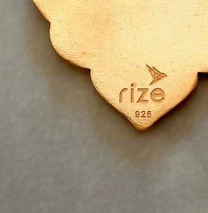 Granulated Ashram Window Earrings - Limited Edition from Rize