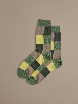 Fine Merino Wool Socks | Citrus Green from ROVE