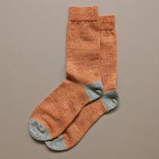 Fine Merino Wool Socks | Tangerine via ROVE