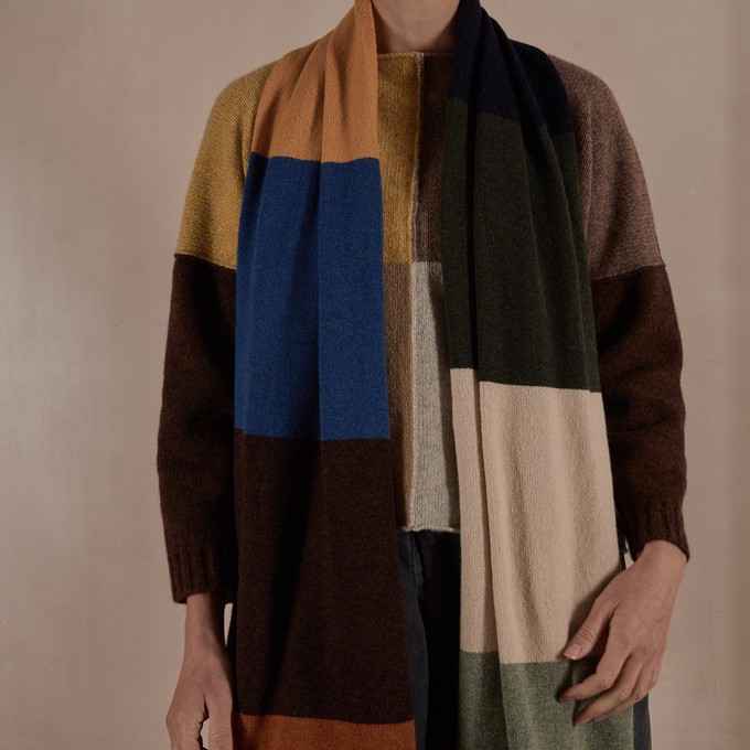 Oversized Scarf | Multi Stripe from ROVE