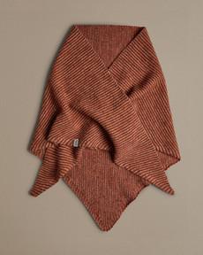 Triangle Scarf | Orange Stripe via ROVE