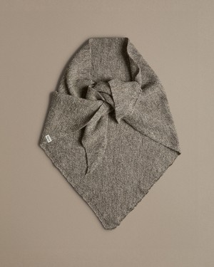 Triangle Scarf | Mushroom Marl from ROVE