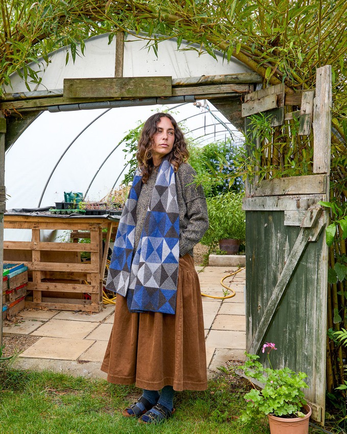 Windmill Scarf | Blue from ROVE