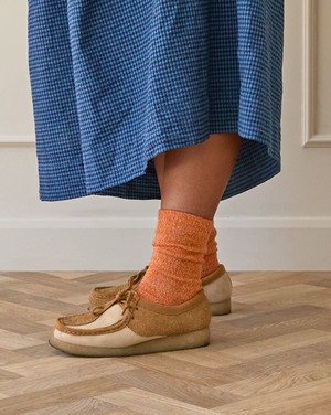 Fine Merino Wool Socks | Tangerine from ROVE