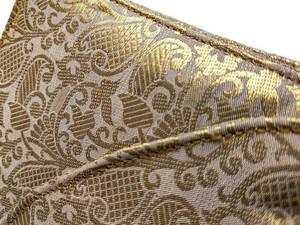 Gold sari clutch, evening bag from Shakti.ism