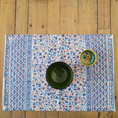 Block-printed organic cotton placemats (set of 2) via Shakti.ism