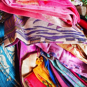 Large sari gift bags with drawstring from Shakti.ism