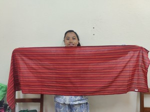 Soft cotton solid scarf, handwoven in Nepal from Shakti.ism