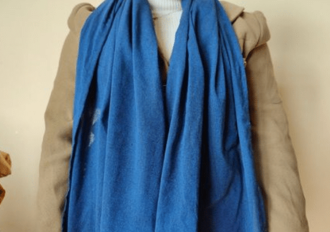 Soft cotton scarf, handwoven in Nepal from Shakti.ism