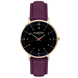 Watch Moderna Suede Gold Black & Berry Purple from Shop Like You Give a Damn