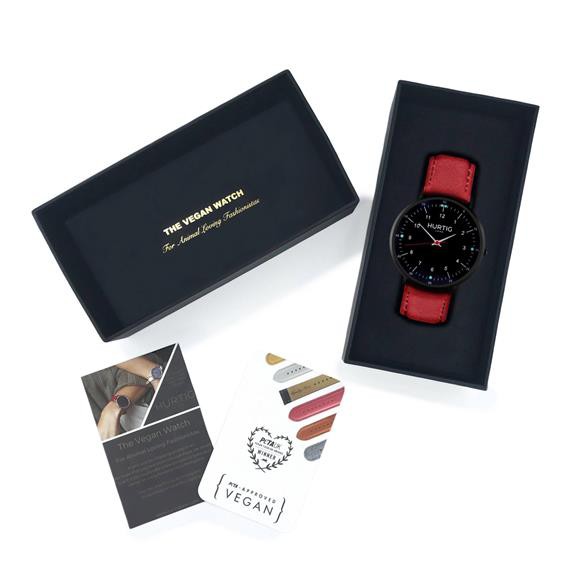 Moderno Watch All Black & Red from Shop Like You Give a Damn