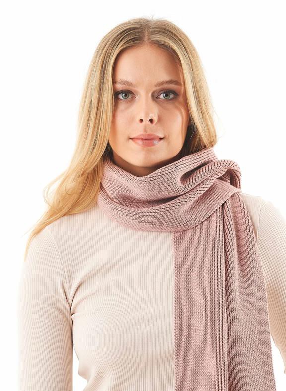 Unisex Scarf Organic Cotton Misty Rose from Shop Like You Give a Damn