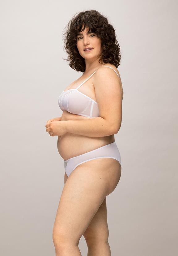 Bra Evening Primrose White from Shop Like You Give a Damn