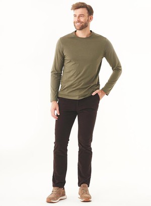 Corduroy Regular Pants Espresso from Shop Like You Give a Damn