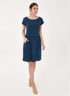 Dress Stripes Dark Blue from Shop Like You Give a Damn