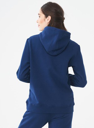 Hoodie Navy Blue from Shop Like You Give a Damn