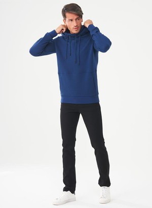 Hoodie Navy Blue from Shop Like You Give a Damn