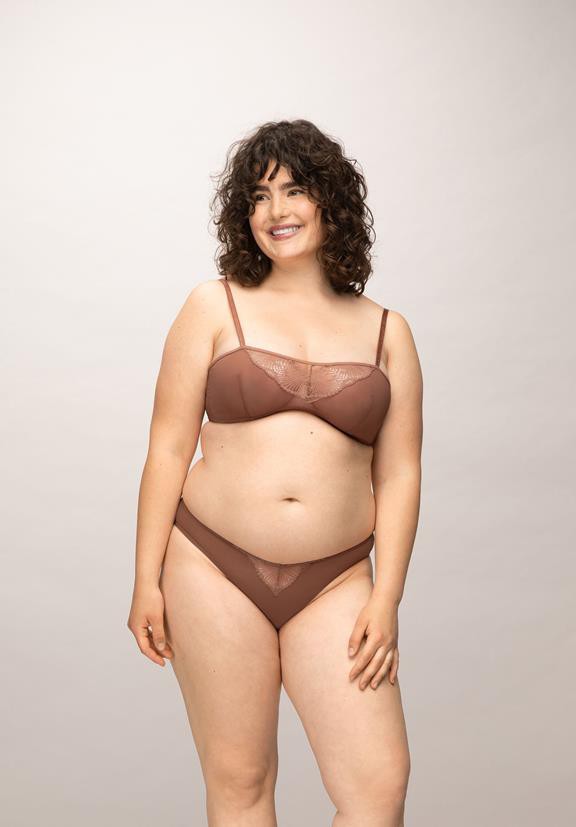 Bra Evening Primrose Brown from Shop Like You Give a Damn