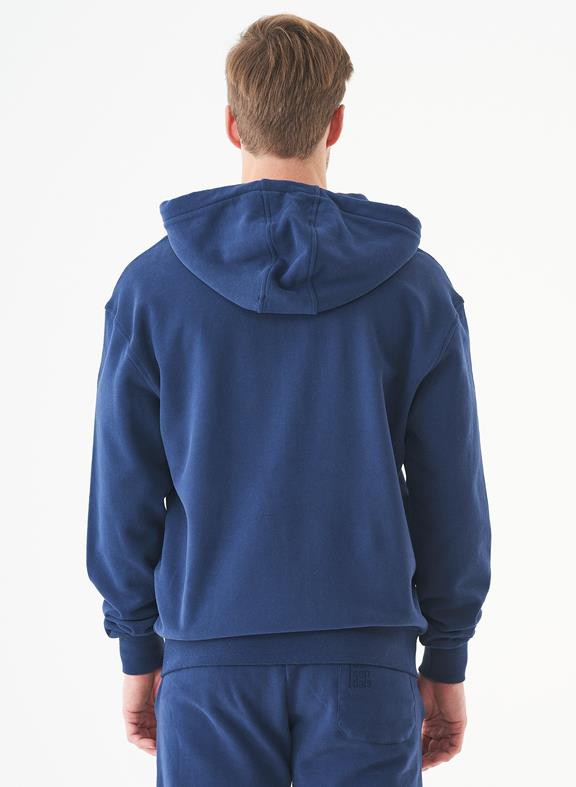 Unisex Zip-Up Hoodie Junda Navy from Shop Like You Give a Damn