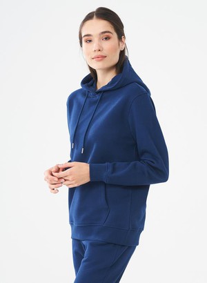 Hoodie Navy Blue from Shop Like You Give a Damn