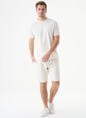 Organic Cotton Shorts Shadi White from Shop Like You Give a Damn