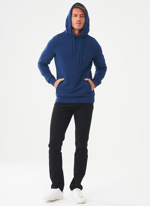 Hoodie Navy Blue from Shop Like You Give a Damn