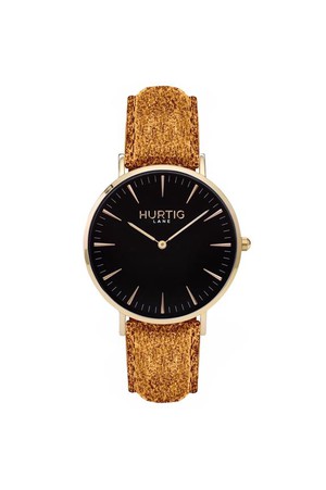 Hymnal Watch Tweed Gold, Black & Camel from Shop Like You Give a Damn