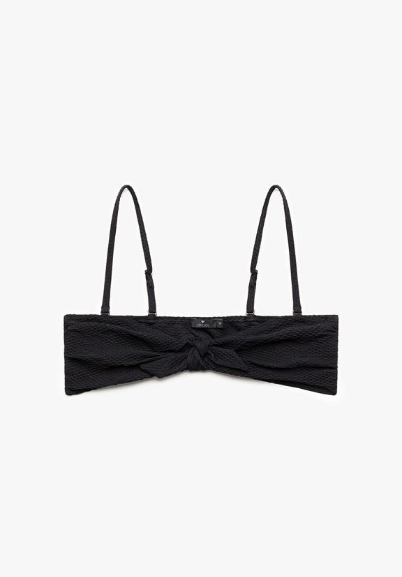 Bikini Top Acanea Black Structure from Shop Like You Give a Damn