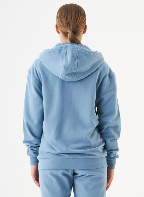 Unisex Zip Up Hoodie Junda Steel Blue from Shop Like You Give a Damn