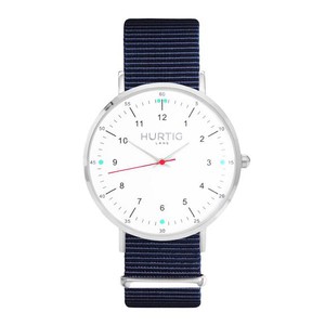 Moderno Montezuma Watch Silver, White & Ocean Blue from Shop Like You Give a Damn