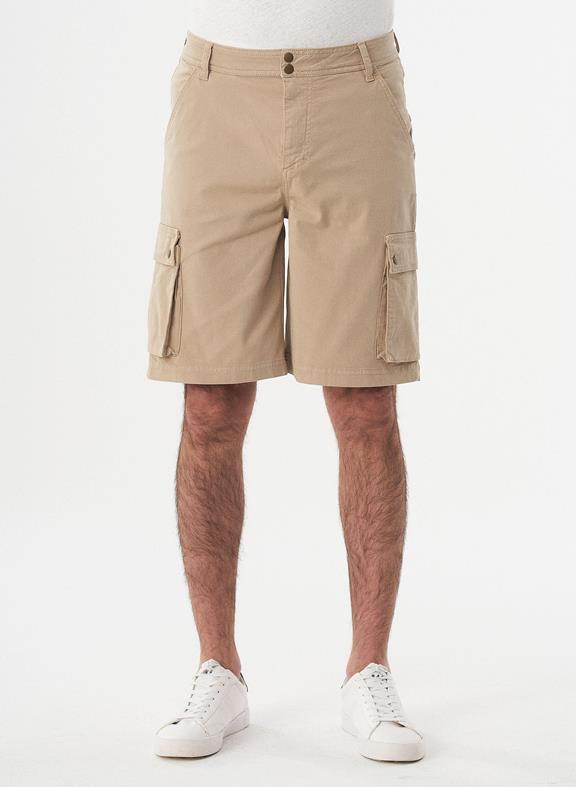 Cargo Shorts Beige from Shop Like You Give a Damn