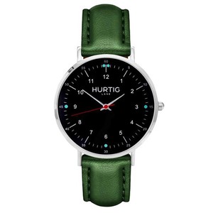 Watch Moderno Silver, Black & Green from Shop Like You Give a Damn