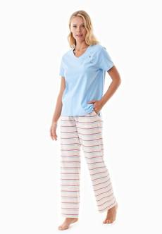 Pajama Set Trinnity Light Blue via Shop Like You Give a Damn