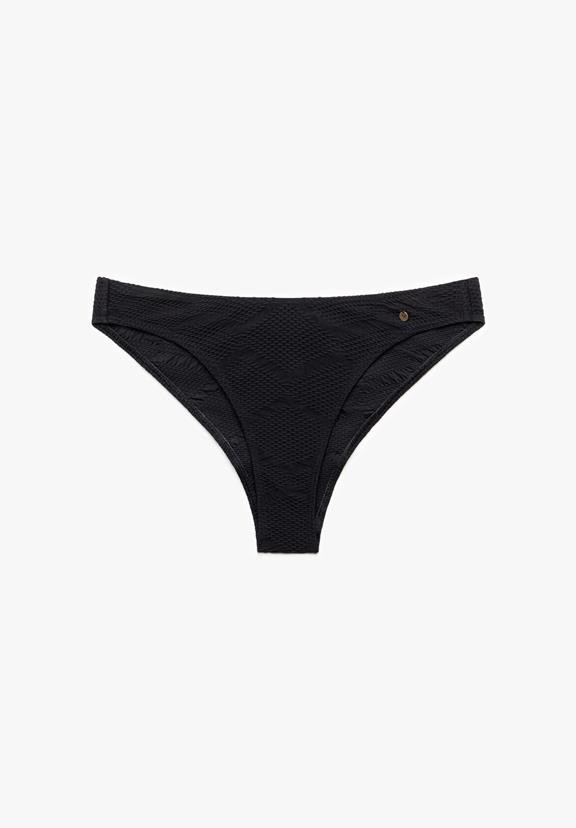 Bikini Slip Azorella Black Structure from Shop Like You Give a Damn