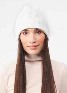 Unisex Knitted Beanie White via Shop Like You Give a Damn