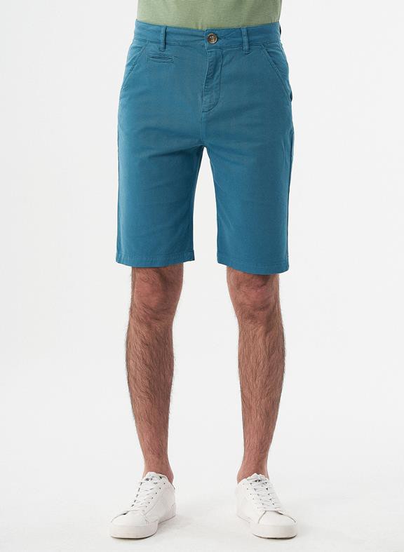 Chino Shorts Organic Cotton Blue from Shop Like You Give a Damn