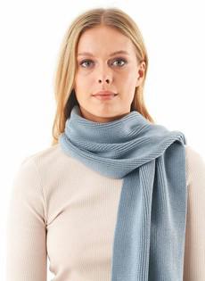 Unisex Scarf Organic Cotton Dusty Blue via Shop Like You Give a Damn