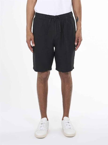 Loose Linen Shorts Black from Shop Like You Give a Damn