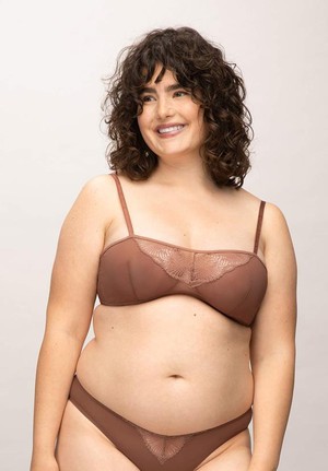 Bra Evening Primrose Brown from Shop Like You Give a Damn