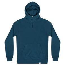 lowe organic cotton quarter zip hoodie via Silverstick