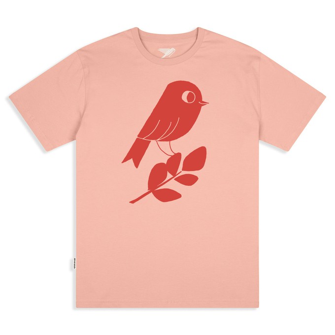 matt sewell red bird organic tee from Silverstick