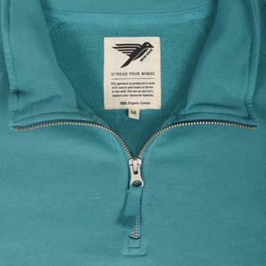 galea organic cotton quarter zip from Silverstick